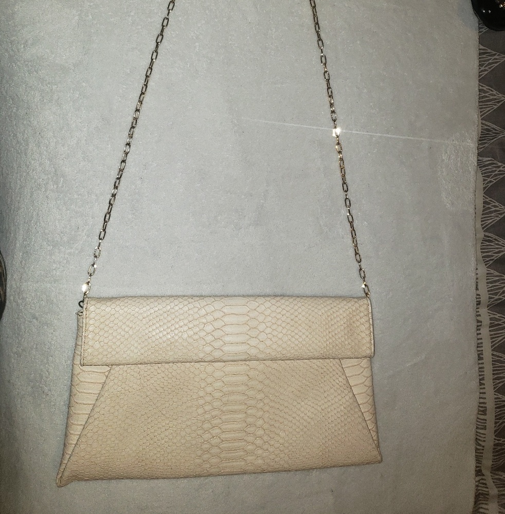 Rebecca Minkoff long strap clutch